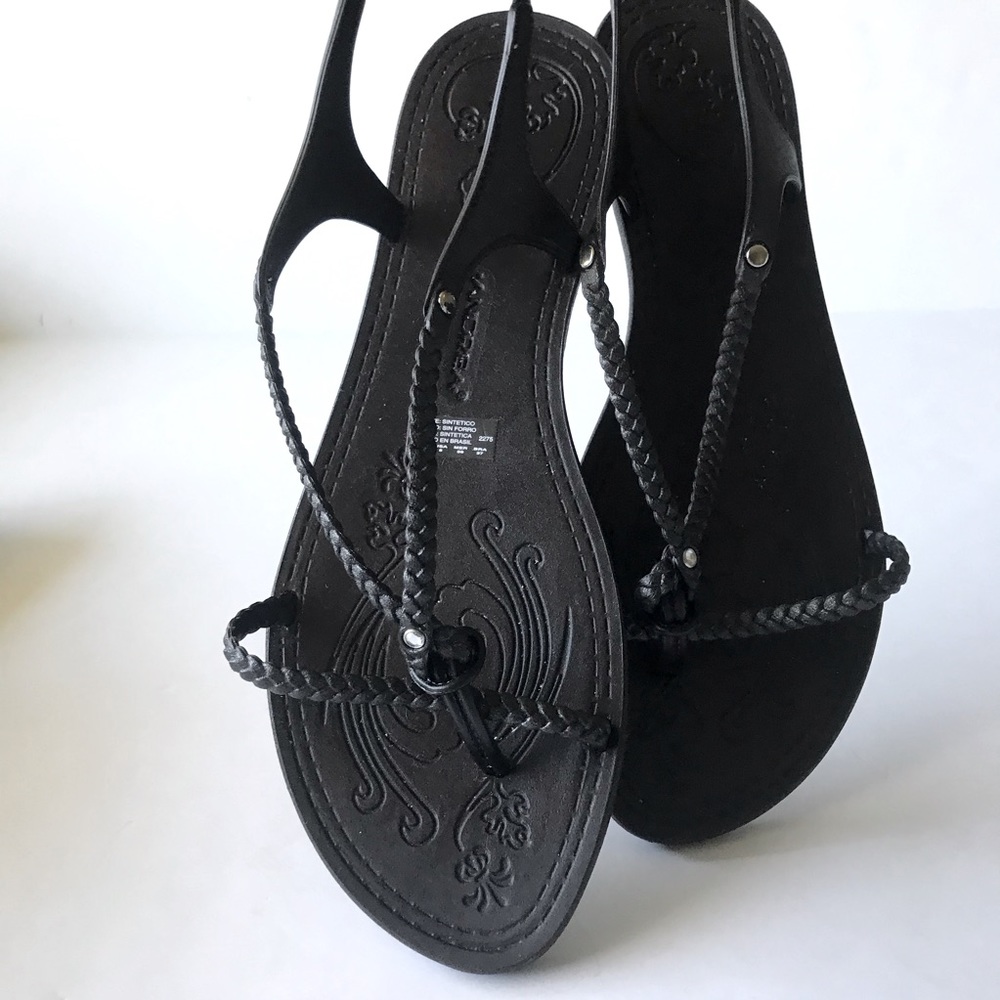 New Black Brazilian Sandals